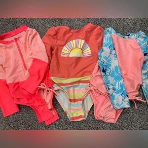 Cat & Jack 3T swimsuits